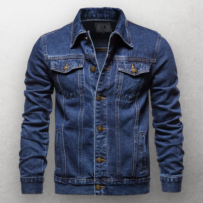 Wiktor | Elegancka Kurtka Jeansowa