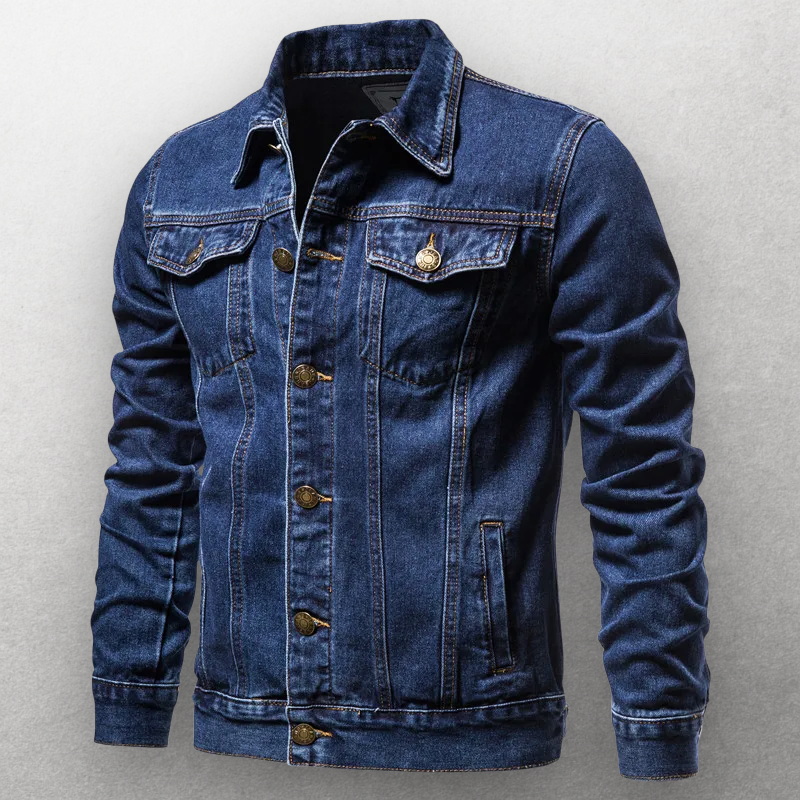 Wiktor | Elegancka Kurtka Jeansowa