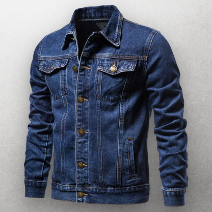 Wiktor | Elegancka Kurtka Jeansowa