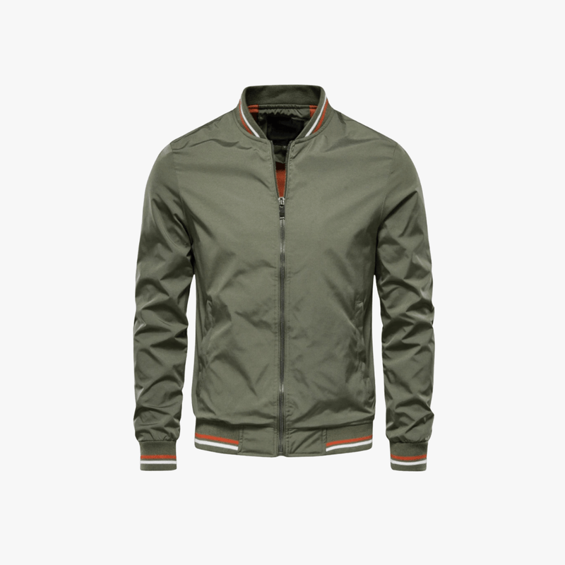 Mason | Klassische Bomberjacke – Leichte Windjacke mit Reißverschluss 4
