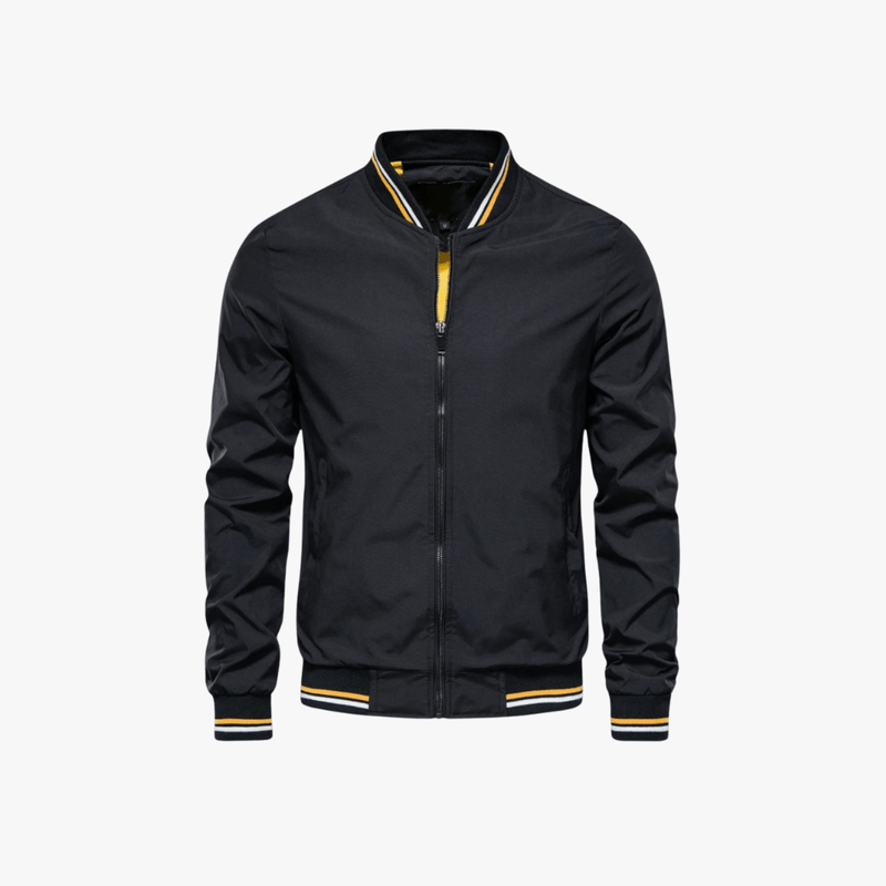 Mason | Klassische Bomberjacke – Leichte Windjacke mit Reißverschluss 7