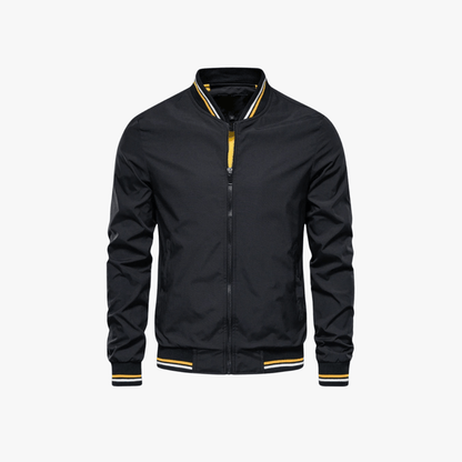 Mason | Klassische Bomberjacke – Leichte Windjacke mit Reißverschluss 7