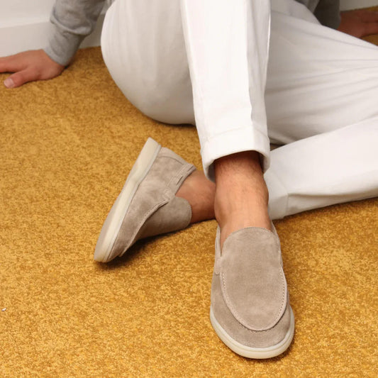 Maverick Mens Loafers | Frosted Suede, Slip-On Design 0