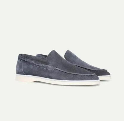 Maverick Mens Loafers | Frosted Suede, Slip-On Design 4