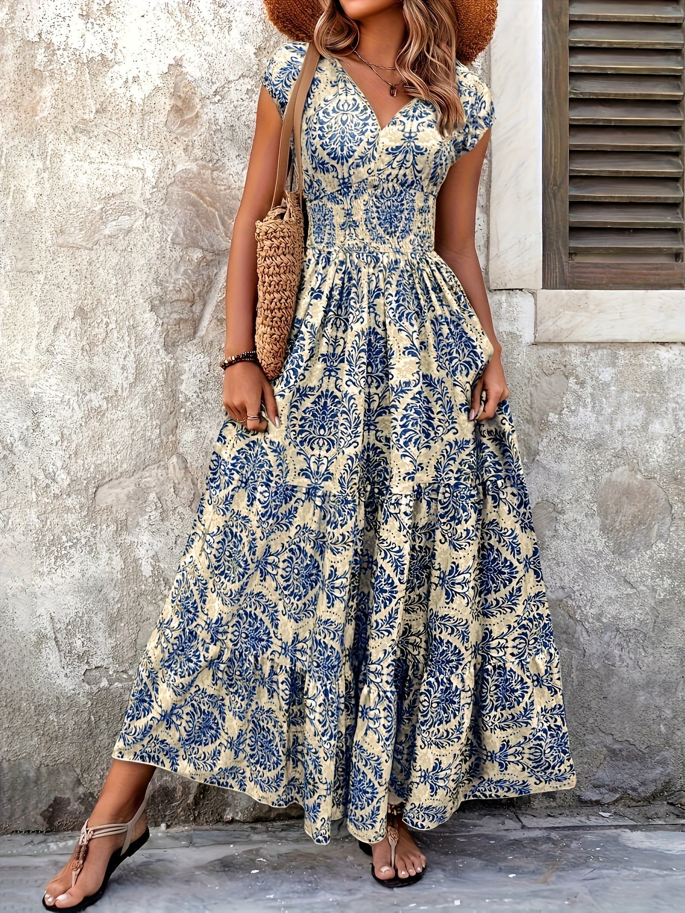 Esther | Schmeichelndes Sommerkleid – Zaubert eine schlanke Silhouette