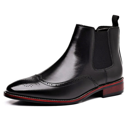 Chelsea Brogue Ankle Boots