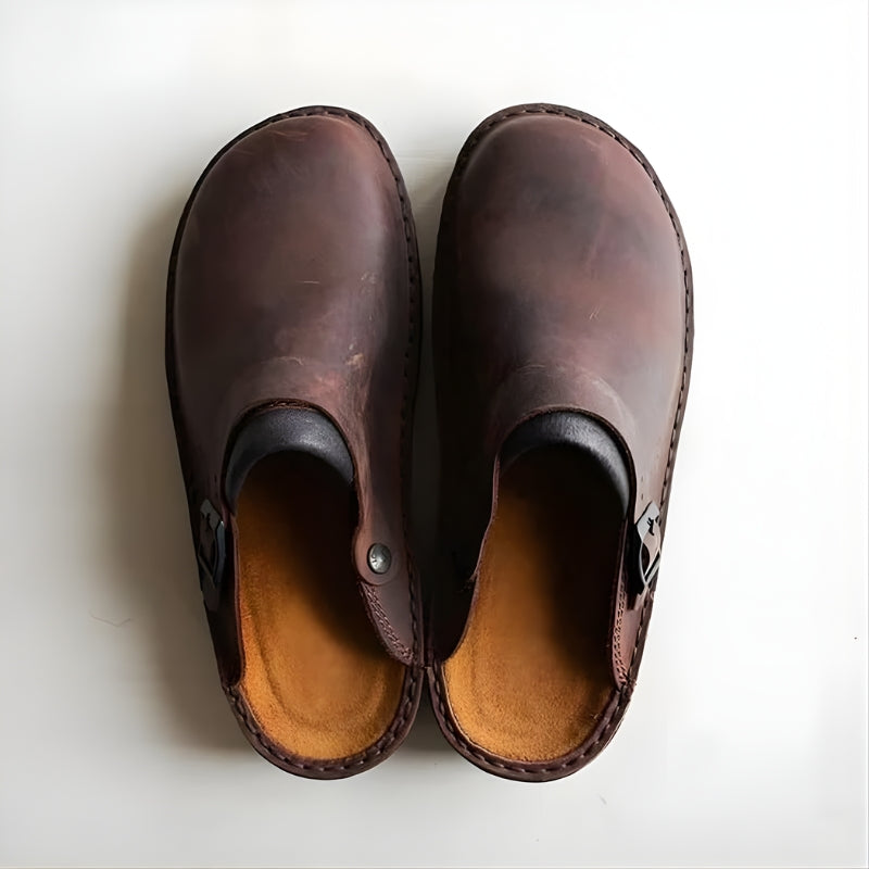 Slip-On Clogs with Adjustable Strap