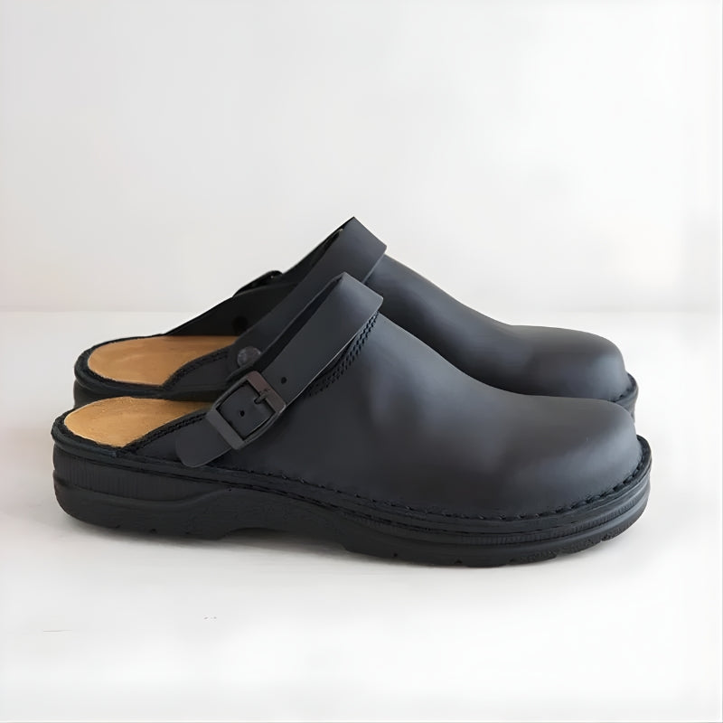 Slip-On Clogs with Adjustable Strap