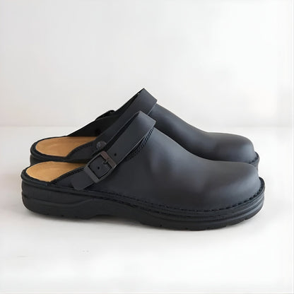 Slip-On Clogs with Adjustable Strap