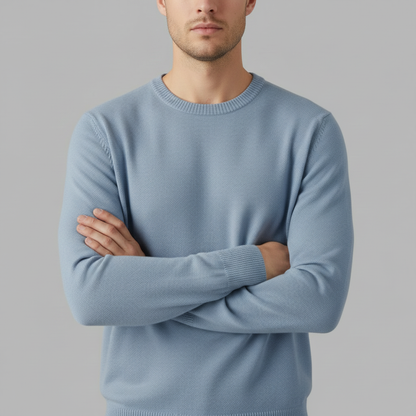 Men's Elegant Half Zip Sweater | Aelbehrung Collection