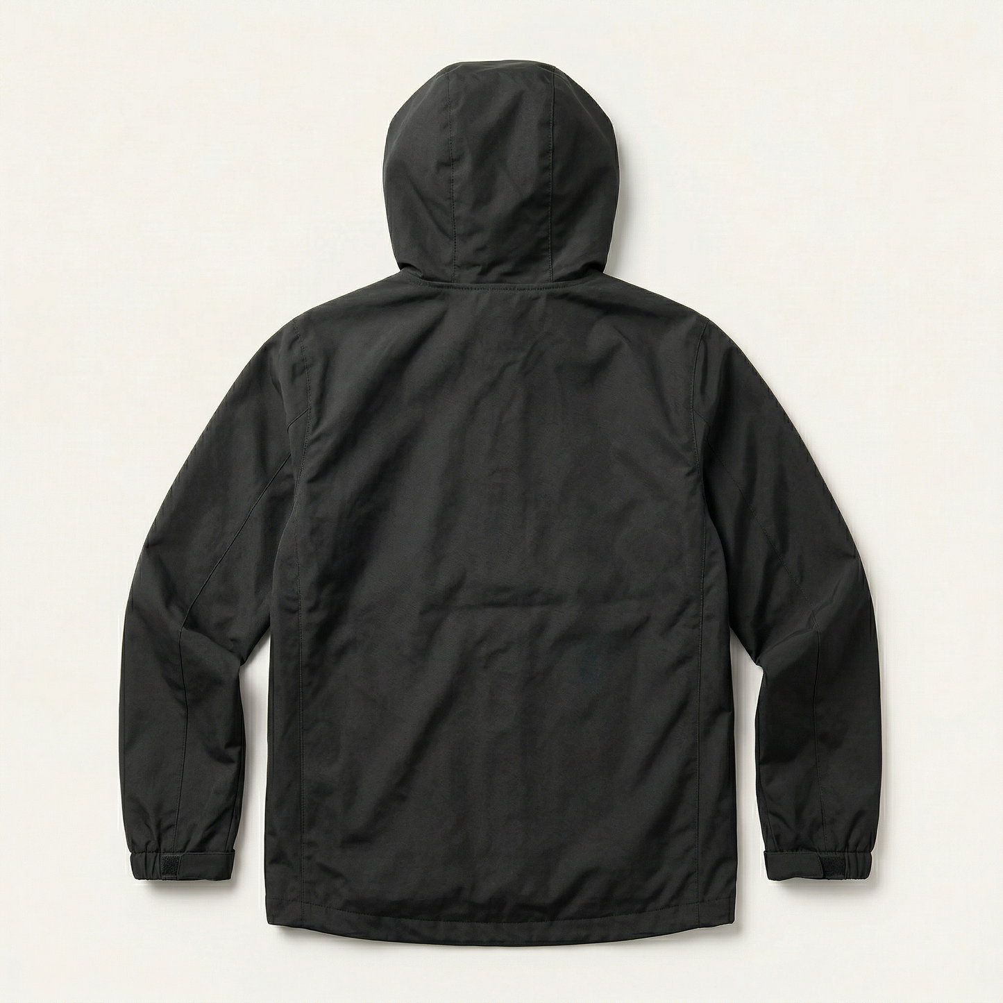 Men’s Hooded Windbreaker Jacket – Zip-Front Design