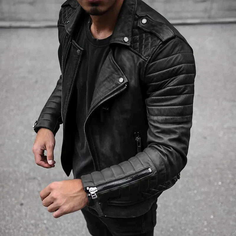 Fox | Men Trendy Zip-Up Moto jacket