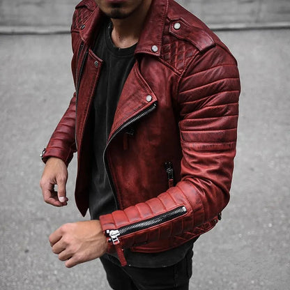 Fox | Men Trendy Zip-Up Moto jacket