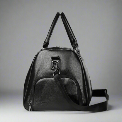 Duffle Bag Men's Leather Travel Carry-on Hand Luggage