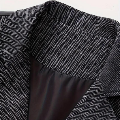 Herren Weste Regular Fit Hahnentritt Business Freizeit Ganzjahres
