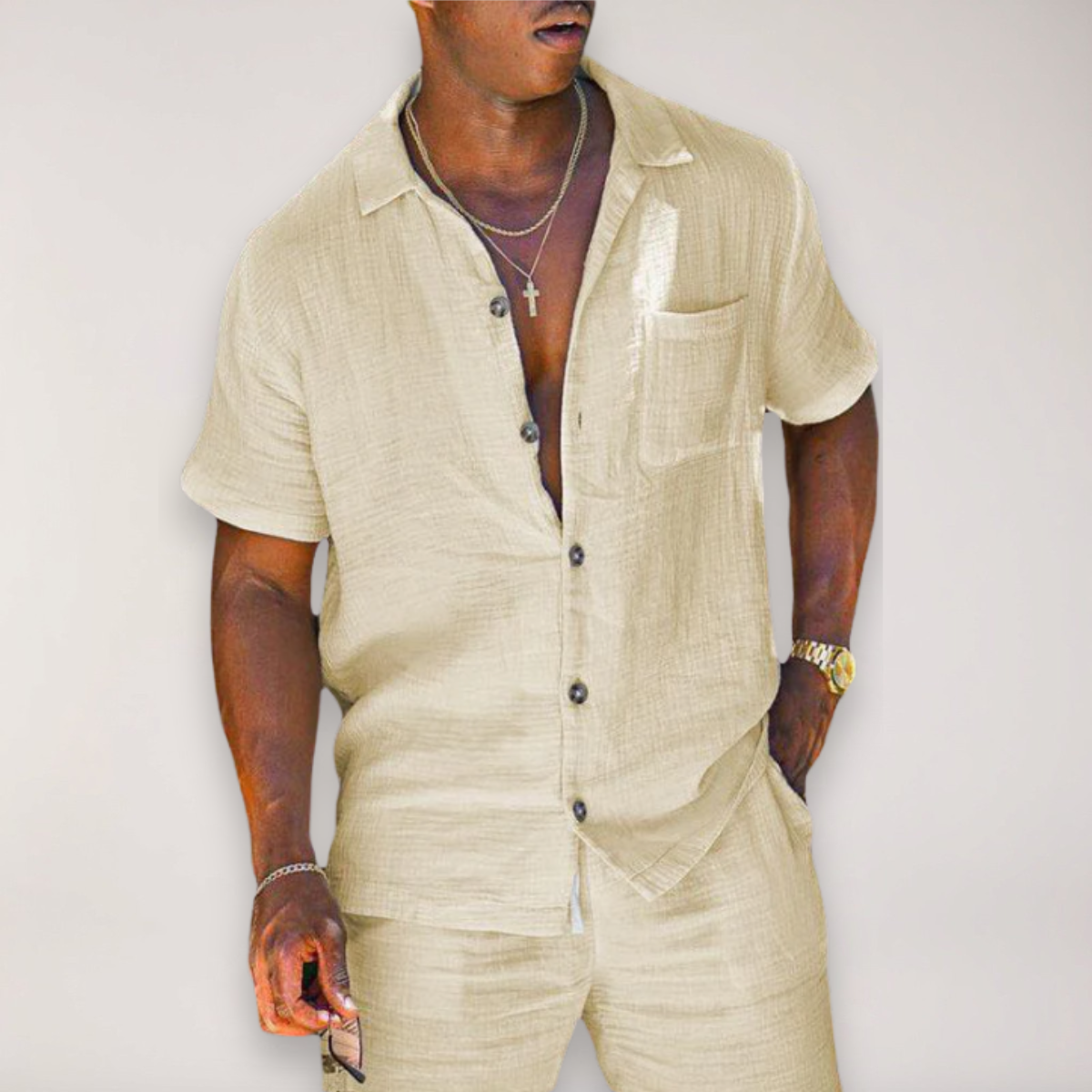 Drake | Men two-piece Summer Relaxed set
