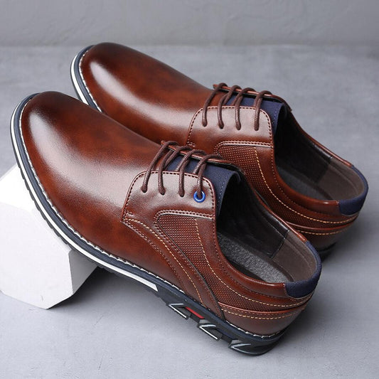 Harlan | Men Lace Up Anti Slip Walking Shoes