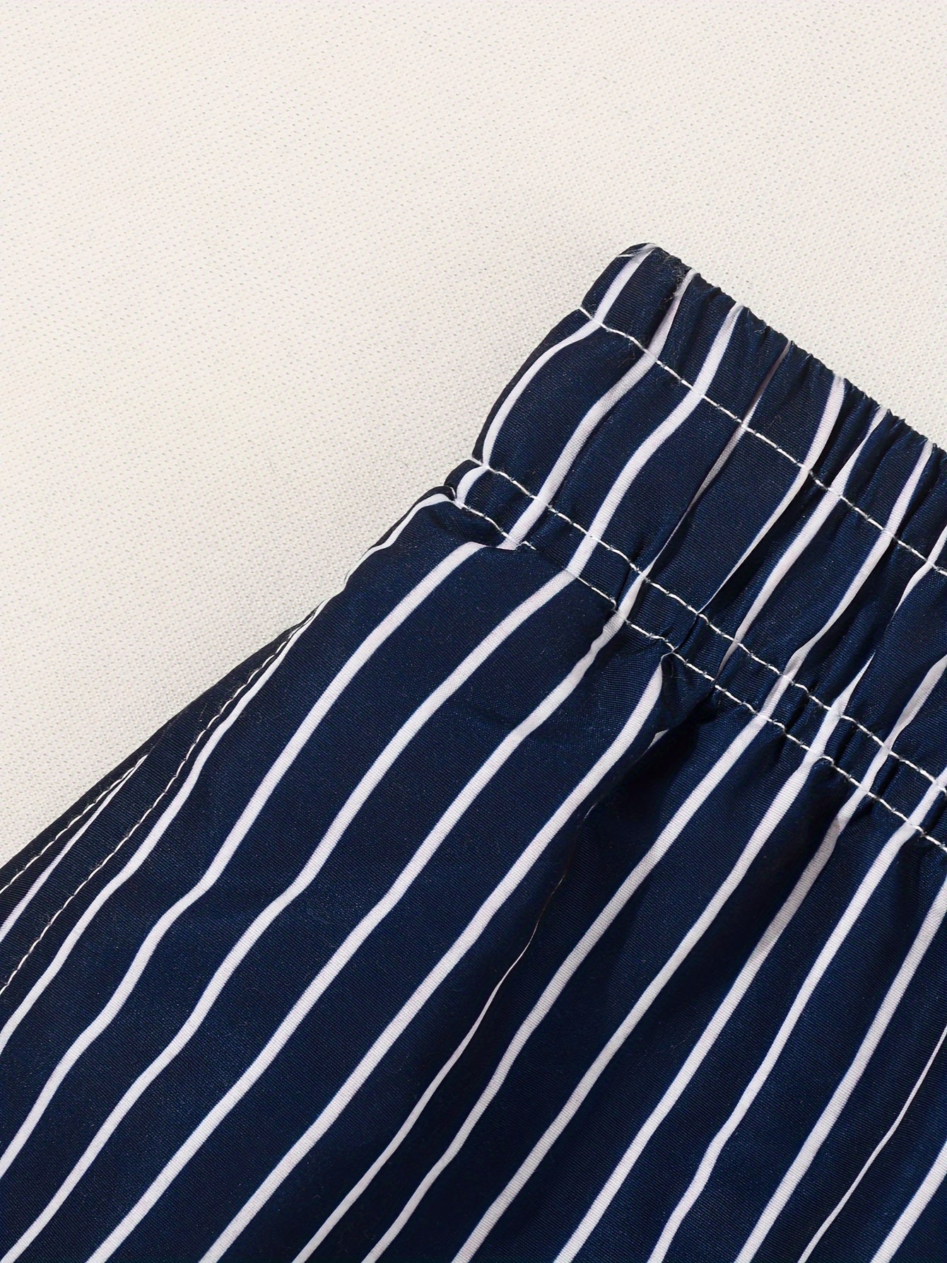 Swim Shorts Men's Nylon Striped Quick Dry Board Shorts