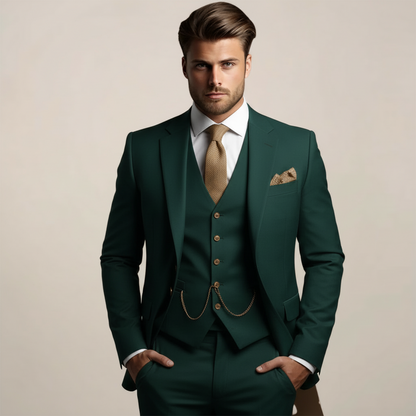 Glen | Men Spring Formal Three-Piece Suit