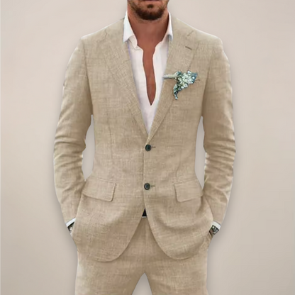 Frederick | Men Spring Notch Lapel Suit Set
