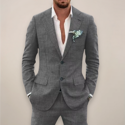 Frederick | Men Spring Notch Lapel Suit Set