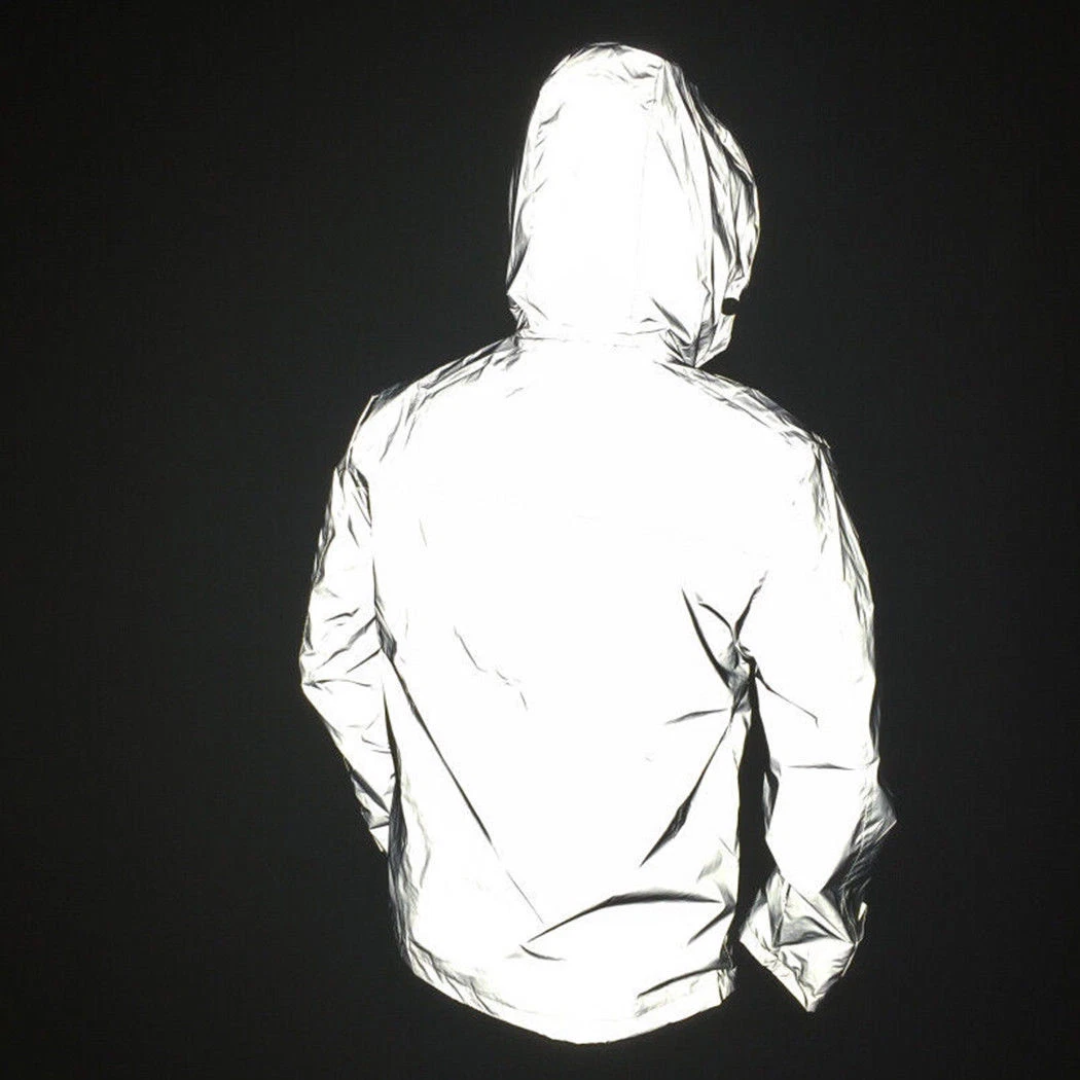 Men’s Windbreaker Jacket – Reflective – Waterproof