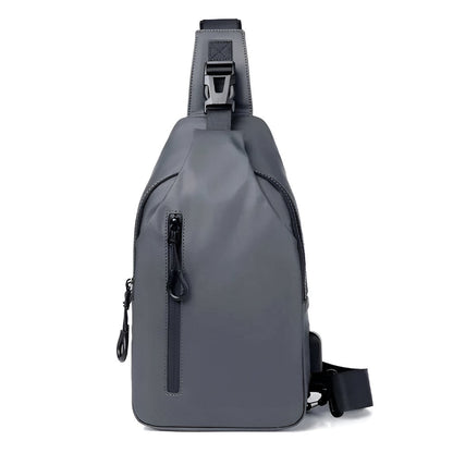 MetroFlex Crossbody Bag - Justerbar Cross Body Bag för Män - Moderiktig Crossbody Bag Svart