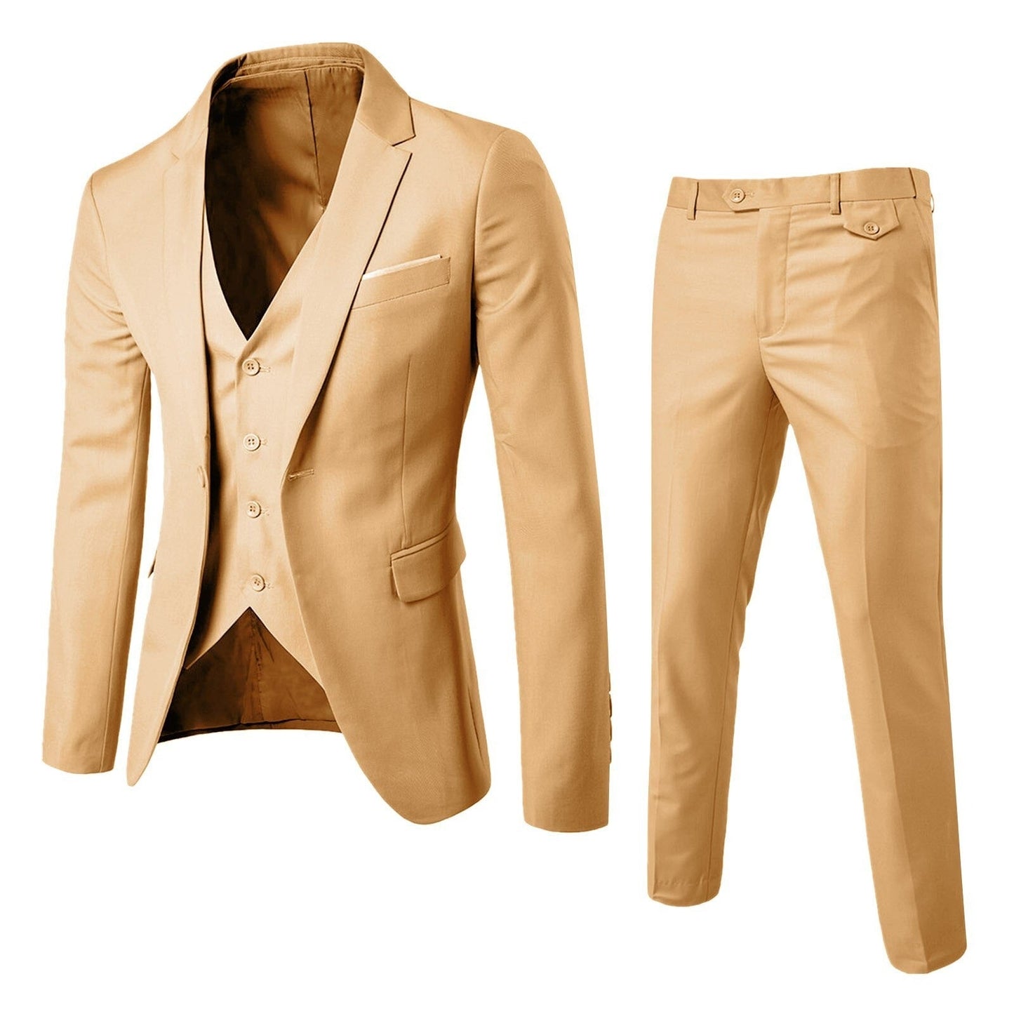 Men's 3-Piece Slim Fit Suit