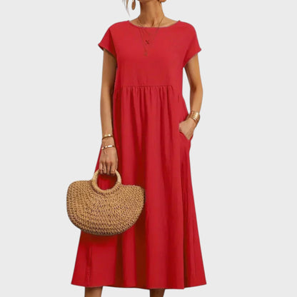 Katalin - Időtlen és elegáns midi ruha
