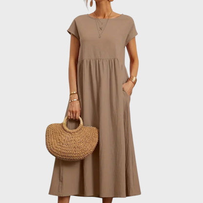 Katalin - Időtlen és elegáns midi ruha