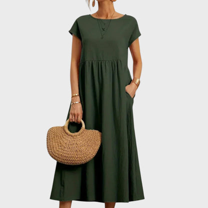 Katalin - Időtlen és elegáns midi ruha