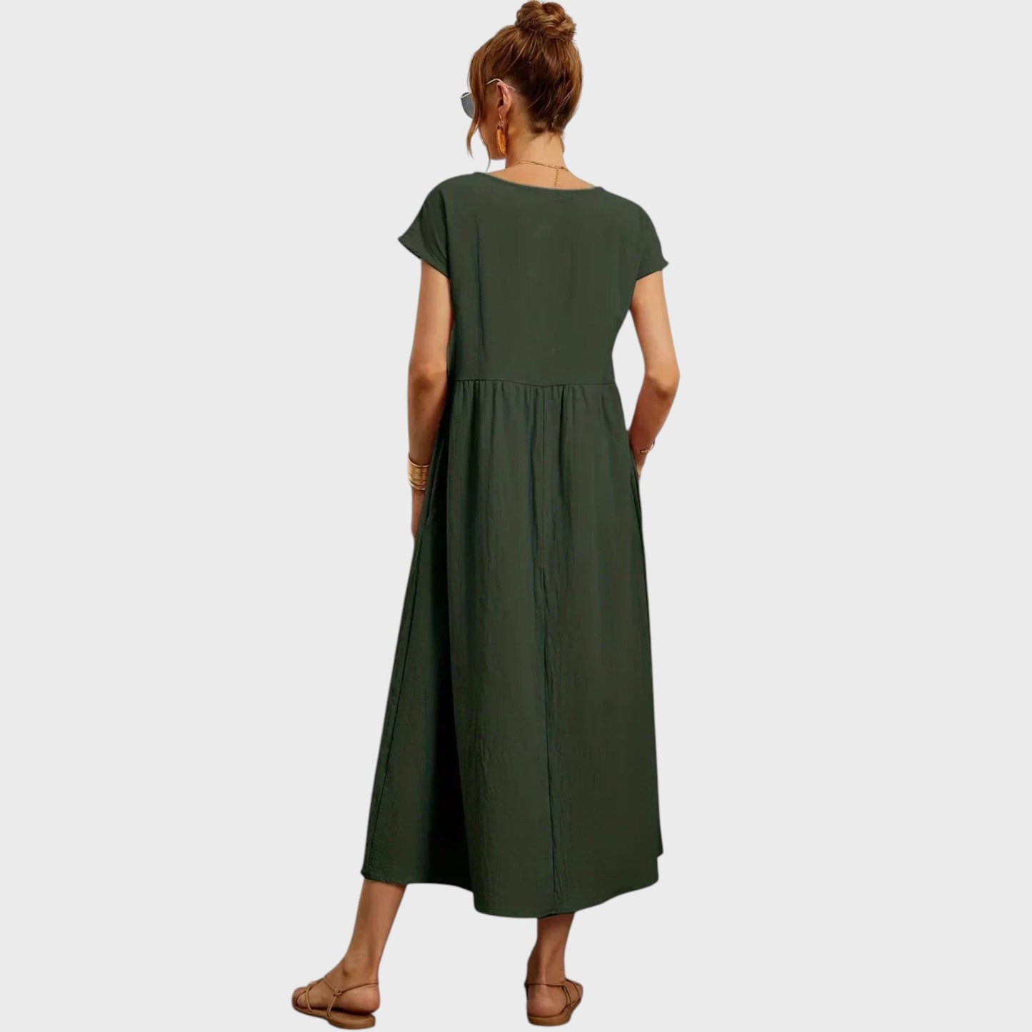 Katalin - Időtlen és elegáns midi ruha