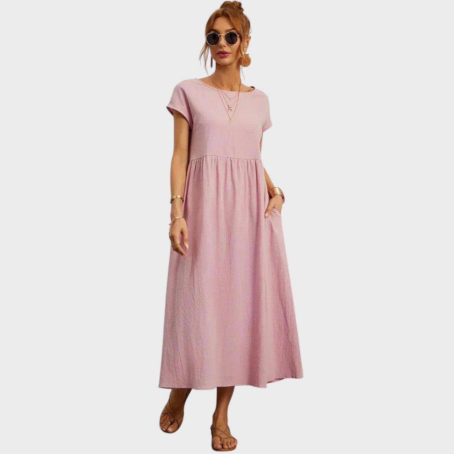 Katalin - Időtlen és elegáns midi ruha