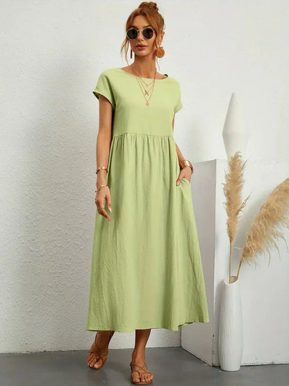 Keiraen - Elegantes Soft-Touch-Kleid