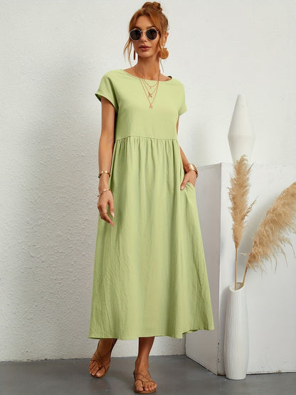 Camille - Pyöreäkauluksinen mekko - Naisten - Elegantti