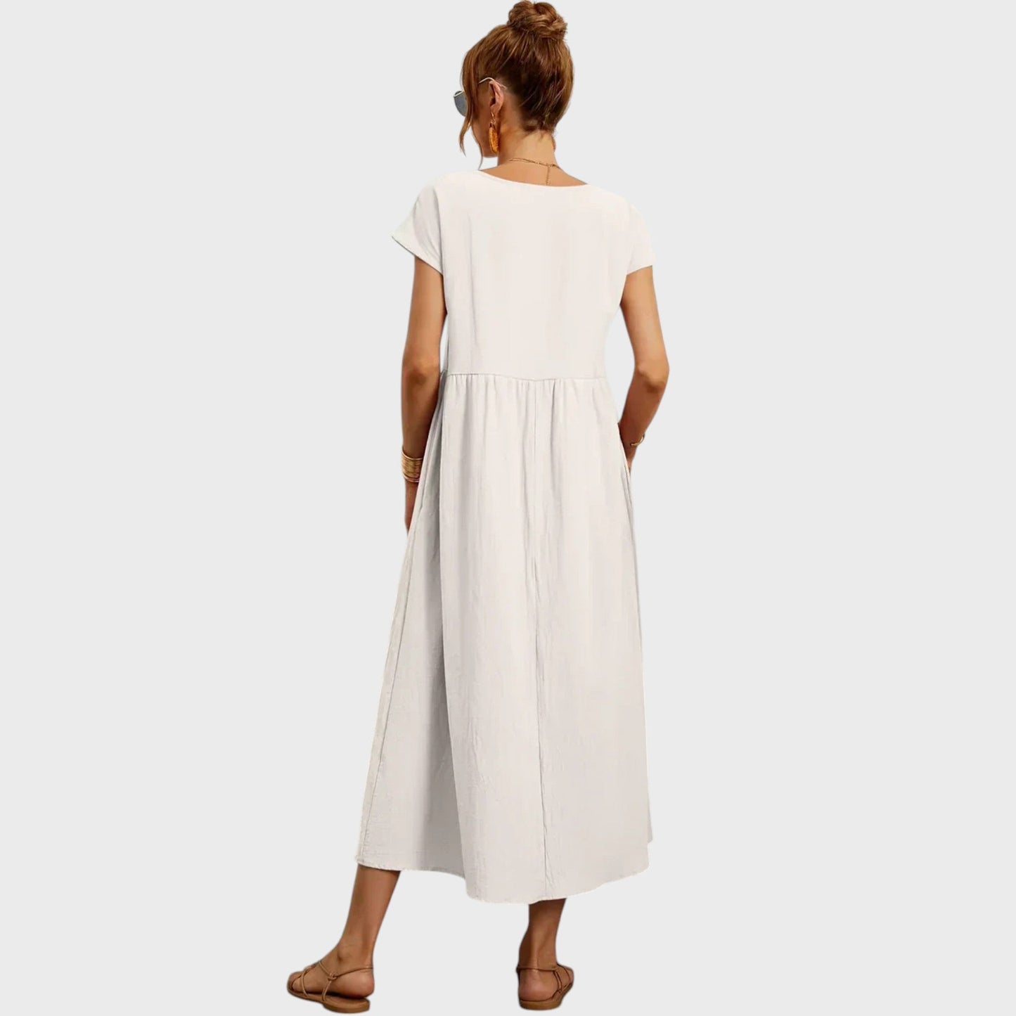 Katalin - Időtlen és elegáns midi ruha