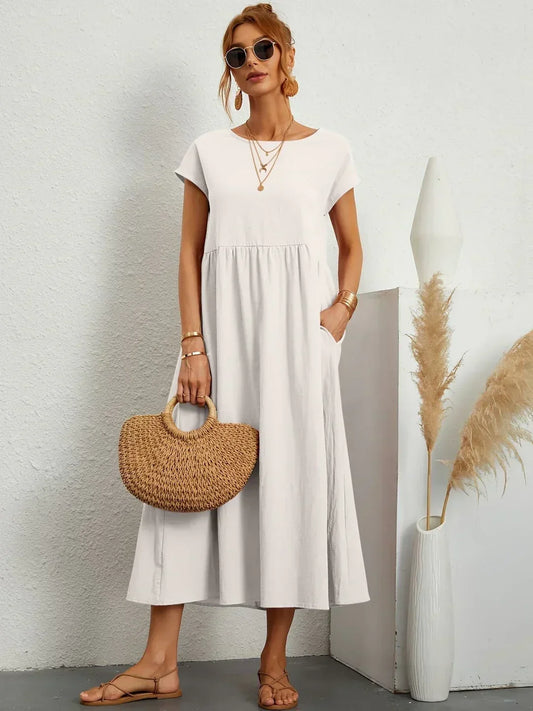Keiraen - Soft-Touch Elegant Dress
