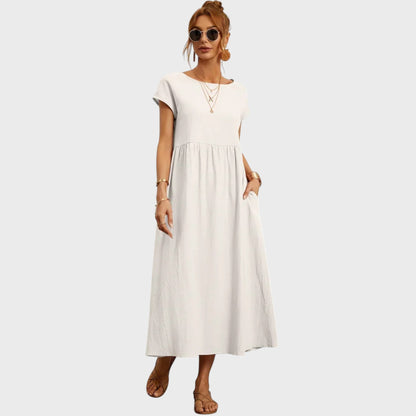 Katalin - Időtlen és elegáns midi ruha
