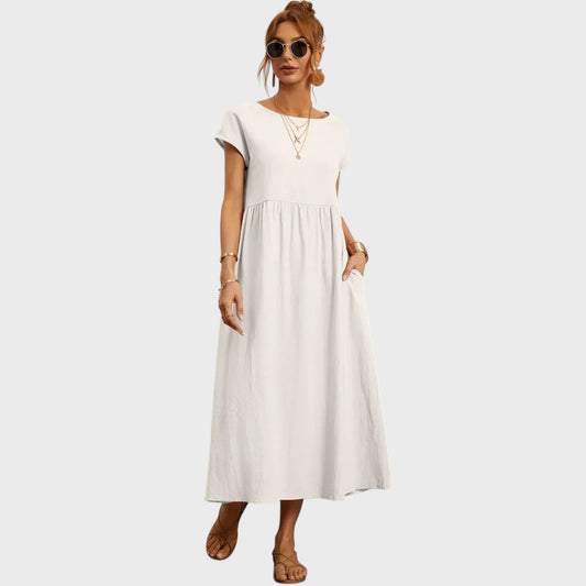 Katalin - Időtlen és elegáns midi ruha