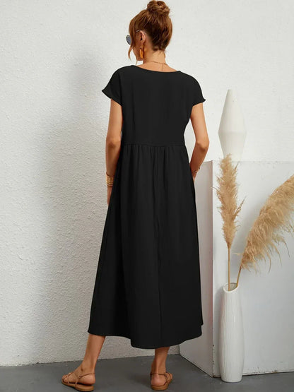 Seraphina | Effortless Elegance Cotton Dress