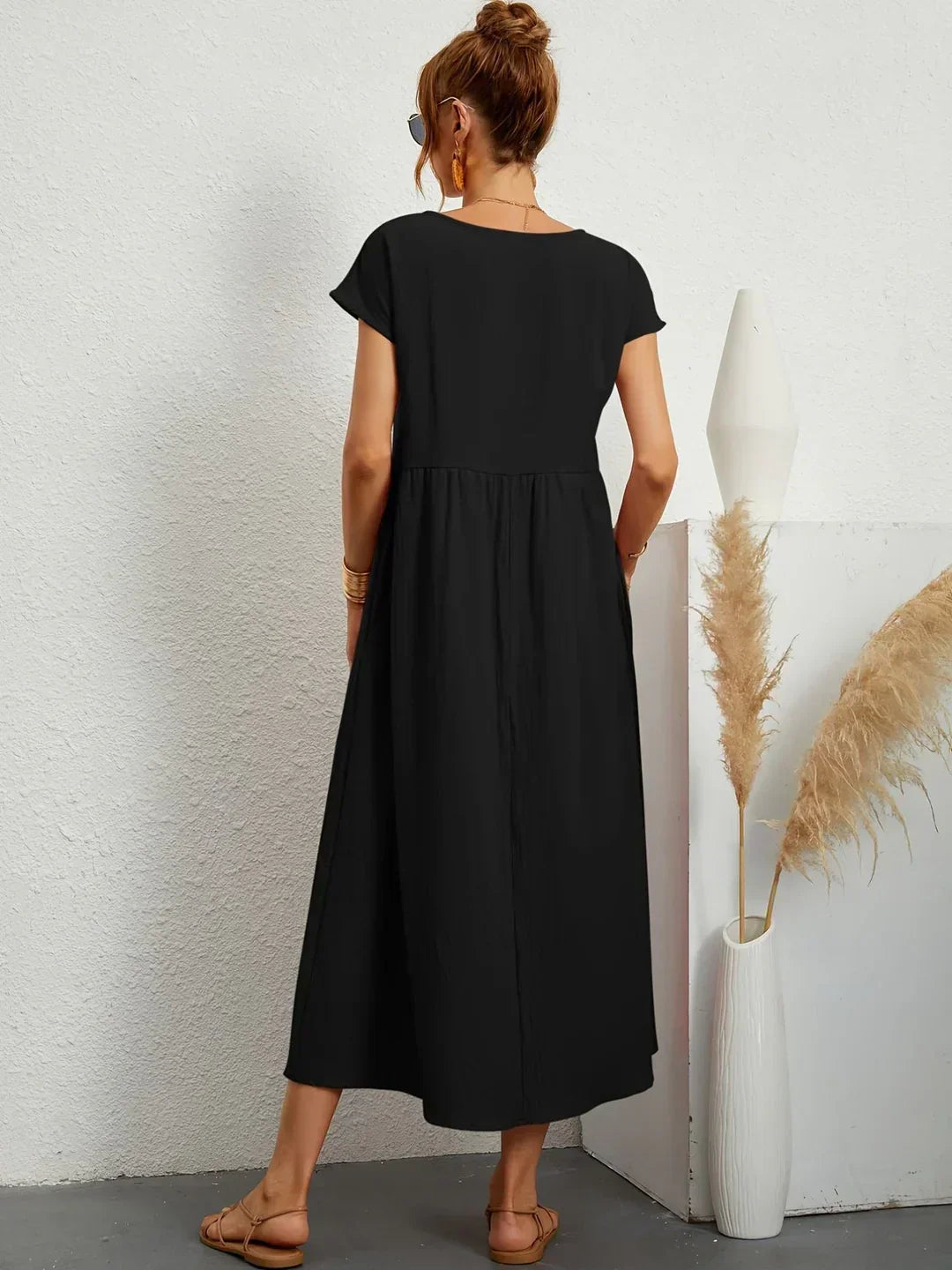 Élise | Robe Légère en Coton avec Poches