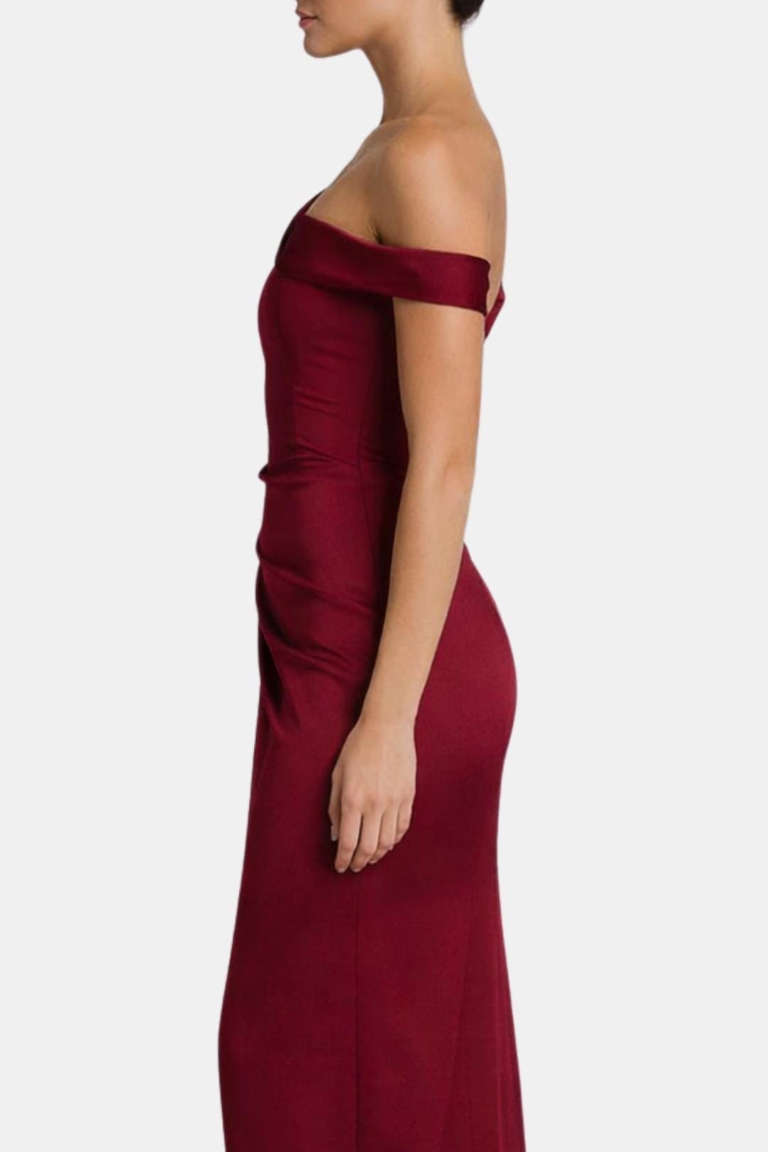 Milana – Elegant One-Shoulder Maxi Dress with Split
