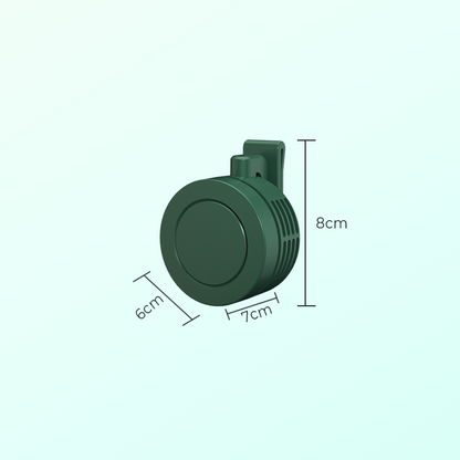 Mini-Ventilator | Sofortige Kühlung | Leise mit drei Stufen | BreezeGo
