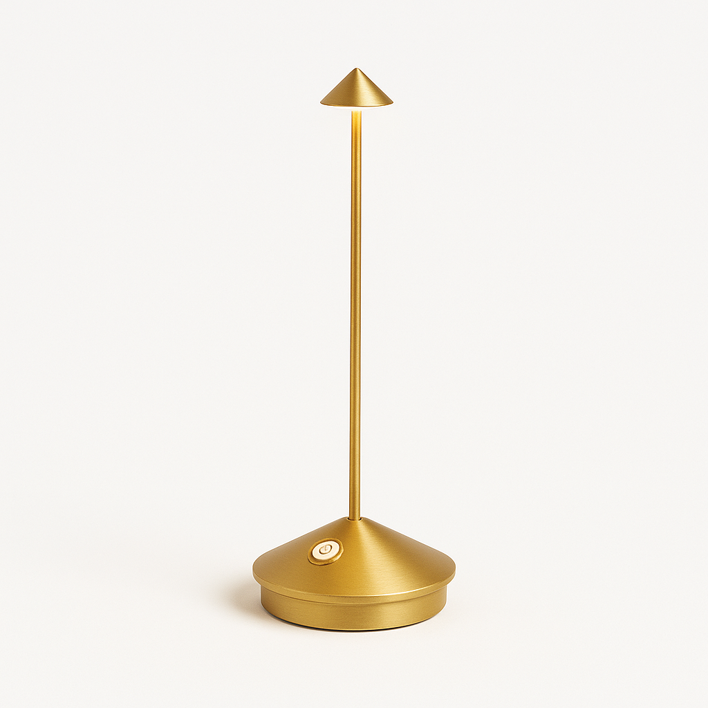 Minimalistische Dimbare Oplaadbare Tafellamp – Draadloze Waterdichte Verlichting voor Binnen en Buiten 10