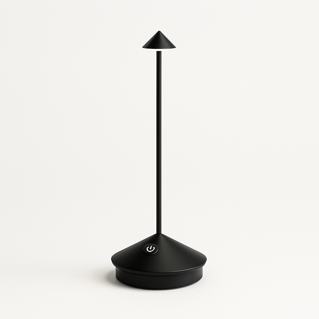 Minimalistische Dimbare Oplaadbare Tafellamp – Draadloze Waterdichte Verlichting voor Binnen en Buiten 8
