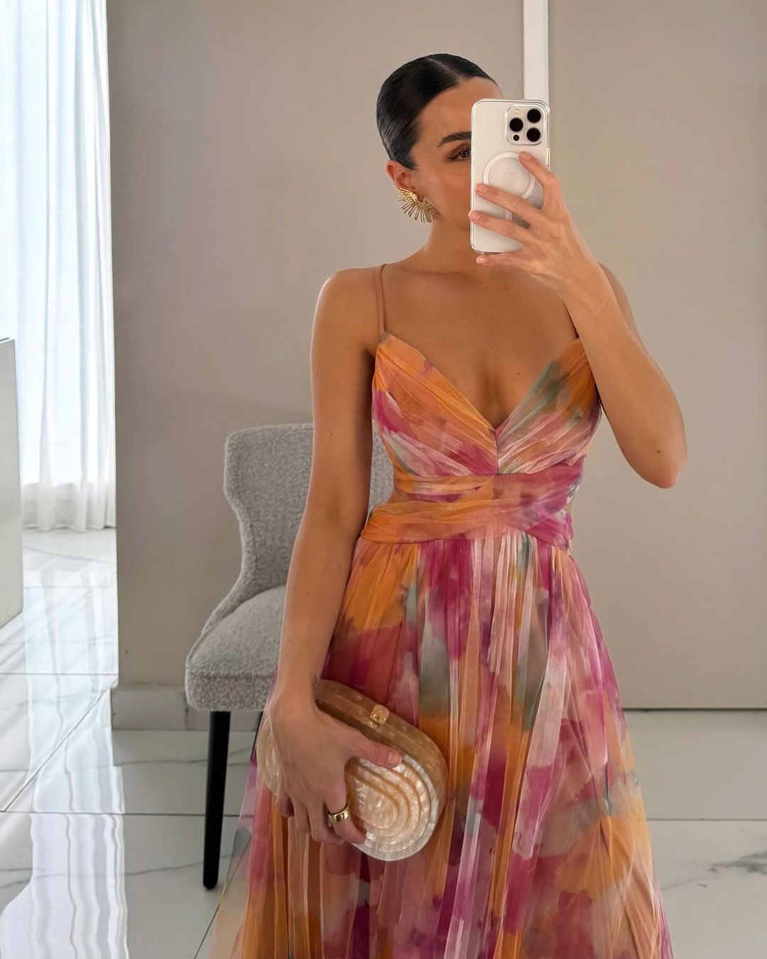 Mira Floral Summer Dress | Lightweight, Adjustable Fit 2