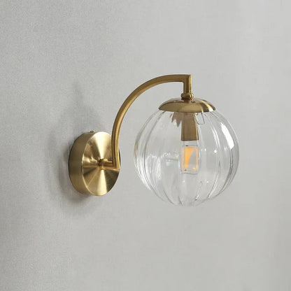 Luxe Moderne Wandleuchte aus Glas – CrystalGlow