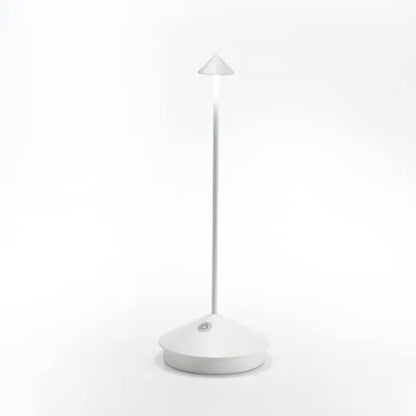Elegante kabellose LED-Tischlampe im modernen Design