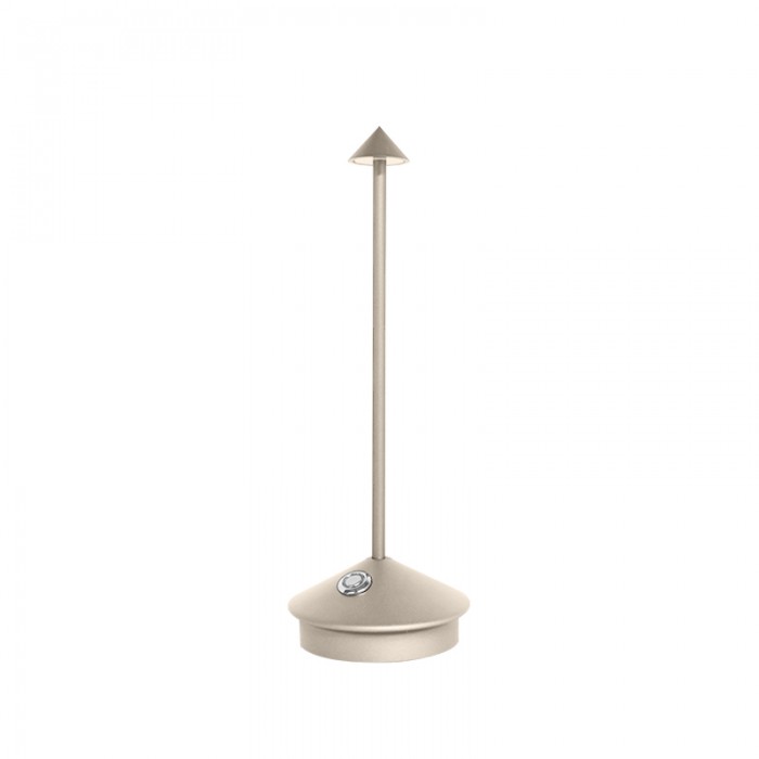 Elegante kabellose LED-Tischlampe im modernen Design