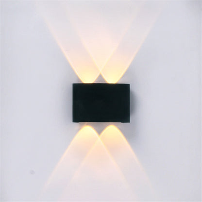 Modern Wall Sconce with Up Down LED Beams
